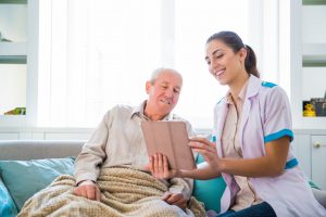 Messaging positively impacts home healthcare.